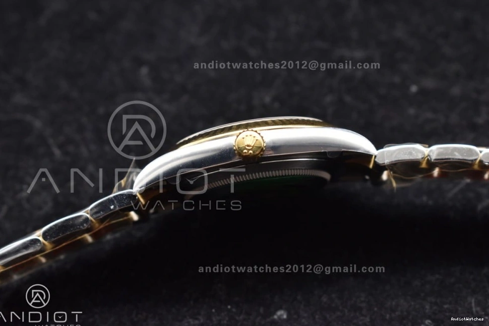 Oyster 904L Bracelet 1:1 YG 126333 SS Steel Clean VR Sleek on DateJust Textured 608 Dial Best 41 YG Edition 0826